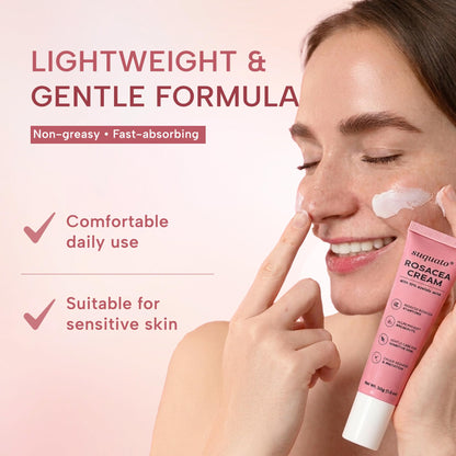 suquato 10% Azelaic Acid Cream – Rosacea Treatment for Face & Redness Reducing Face Cream – Redness & Blemish Care for Sensitive Skin