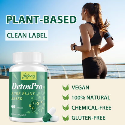 1000 MG Detox & Cleanse Capsules, 26-in-1 Plant-Based Formula for Detoxification, Detox Supplement for Women & Men, Natural Trace Binder, Liver,