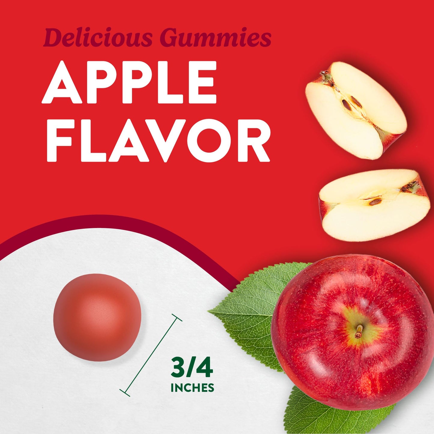 Nature's Truth Apple Cider Vinegar Gummies | 600 mg | 75 Gummies | Apple Flavor | Vegan, Non-GMO, Gluten Free Supplement.