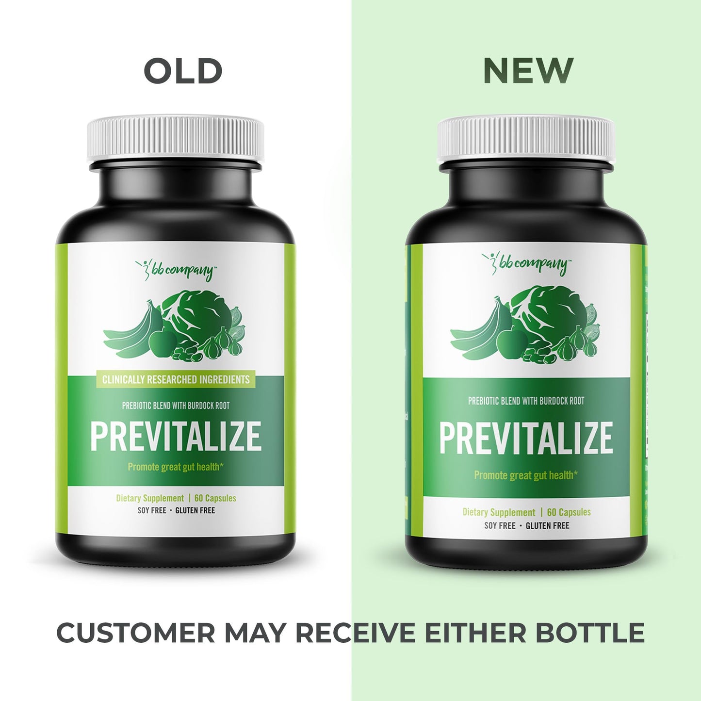 BB Company Previtalize | Prebiotics for Women, Prebiotic Fiber for Gut Health, Digestive Health | Food for Good Probiotics