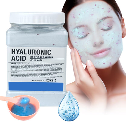 Angeland Jelly Mask for Facials Professional, Hydrating & Moisturizing Peel-Off Natural Gel Face Mask SkinCare, Professional Spa Use Jelly Face Masks,