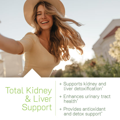 Irwin Naturals 2-in-1 Kidney & Liver Super Cleanse (10-Day) - Balanced Liver Detox & Kidney Cleanse - Milk Thistle Dandelion Root & Reishi Mushroom