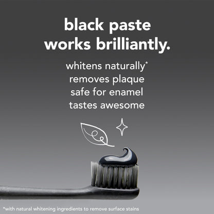 hello Epic Whitening Charcoal Fluoride Free Toothpaste, Activated Charcoal Toothpaste with Coconut Oil, Whitens Teeth Naturally, SLS Free