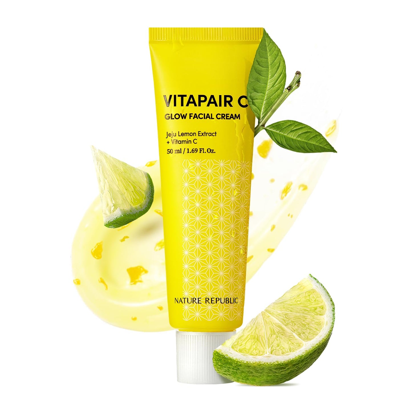 Nature Republic Vitapair C Glow Facial Cream | Vitamin Moisturizer for Radiance & Glow, Even-Looking Skin Tone, Long-Lasting Hydration