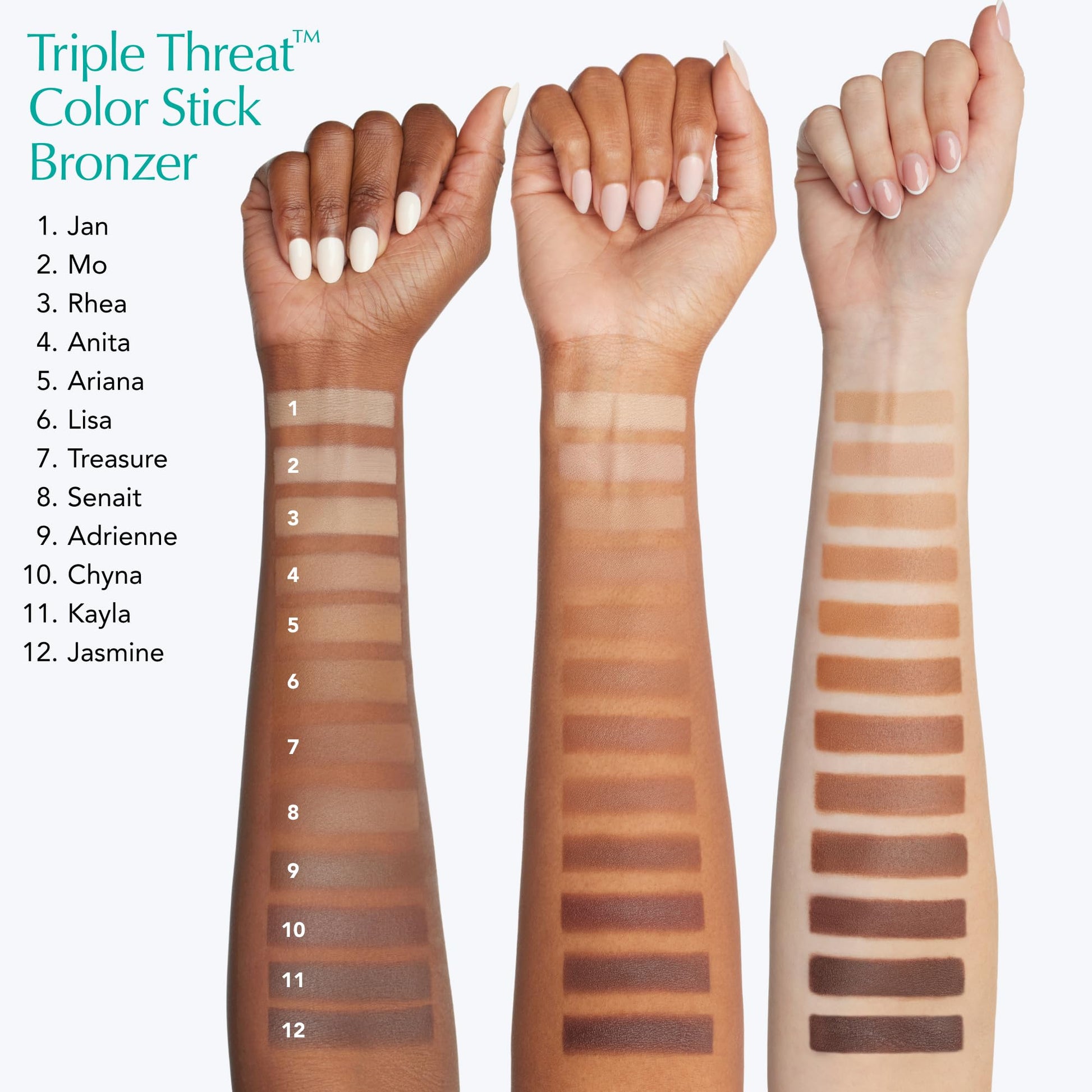 Thrive Causemetics Triple Threat Color Stick: Cream Bronzer & Contour Stick with Vitamin E, Evening Primrose Oil, Waterproof Smudge Proof Face Makeup, Anita (Light Medium Neutral) Thrive CausemeticsBuy Supplements Australia