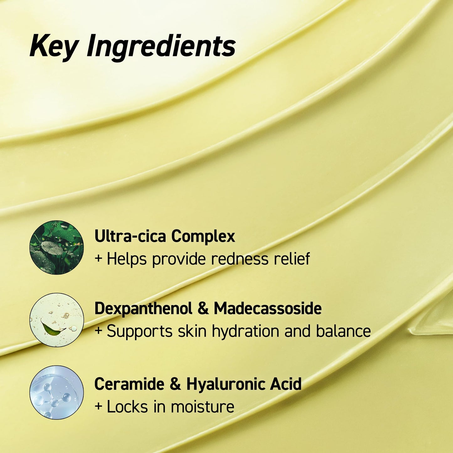 IVOSKIN Cica Redness Relief Treatment Cream, Soothing & Hydrating Green Correcting Moisturizer with Madecassoside, Helps Repair Skin Barrier for Sensitive Skin
