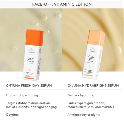 Drunk Elephant C-Firma Fresh Day Serum - 28 ml/.94 fl oz - 15% Illuminating Vitamin C - Clean Clinical Skincare - Cruelty-Free - Dermatologist-Tested