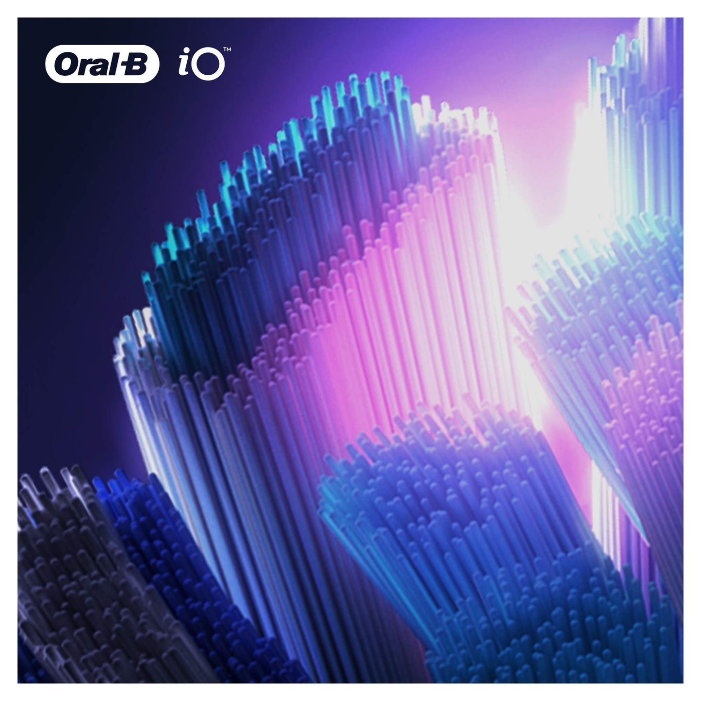 Oral-B iO Ultimate Clean Electric Toothbrush Head, Twisted & Angled Bristles for Deeper Plaque Removal, Pack of 4,