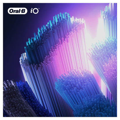 Oral-B iO Ultimate Clean Electric Toothbrush Head, Twisted & Angled Bristles for Deeper Plaque Removal, Pack of 4,