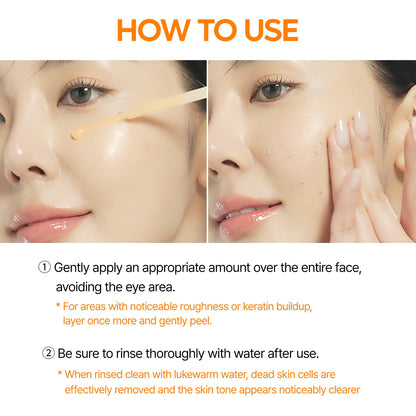 Dr. Melaxin Peel Shot Kojic Acid Turmeric Serum – Exfoliating Dark Spot Corrector with AHA/BHA & Niacinamide, Brightening & Even Tone