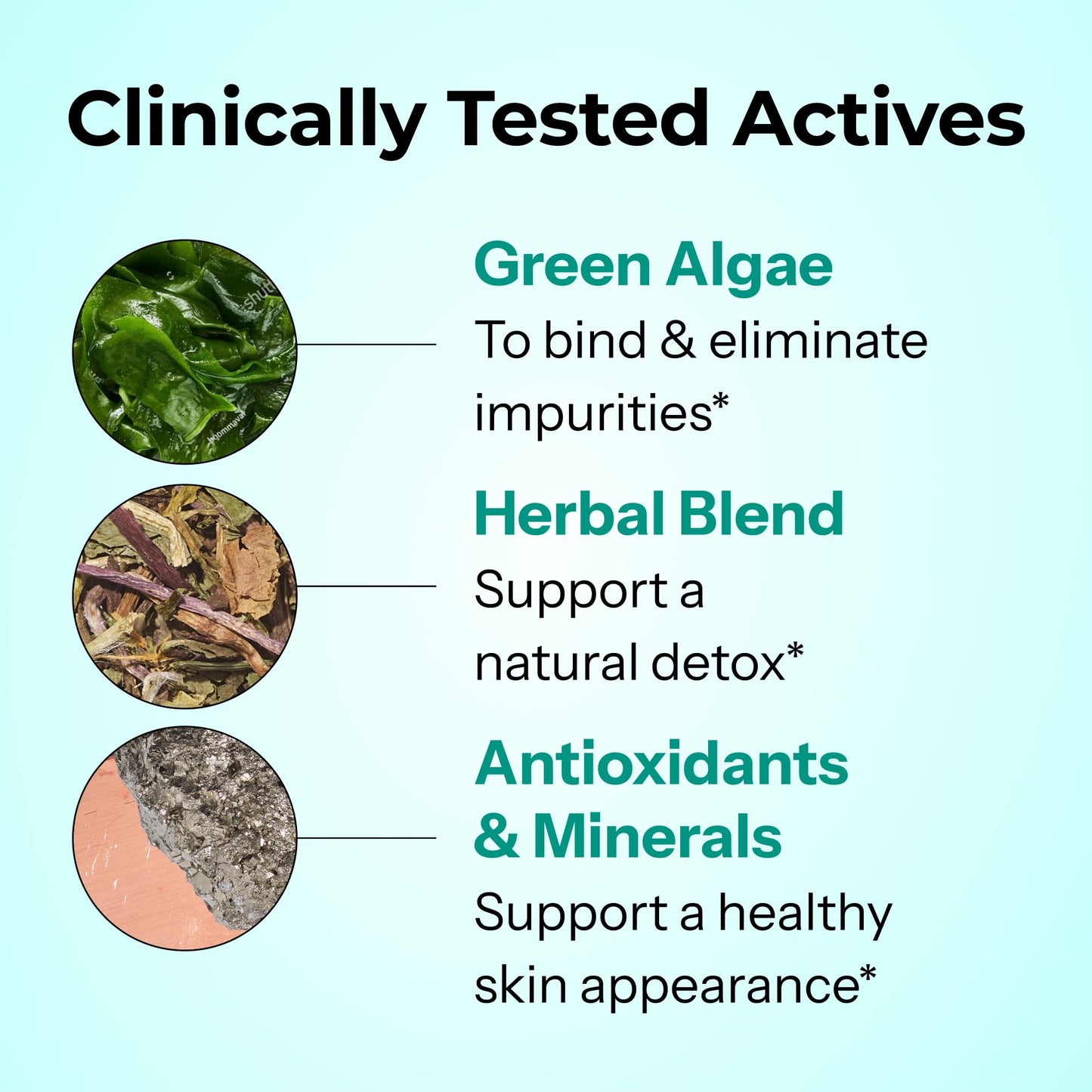 HUM Daily Cleanse Acne Supplements for Women & Men, Gentle Digestive Cleanse for Clear Skin Support, Zinc, Spirulina, Chlorella, Detoxifying Herbs, Organic Algae
