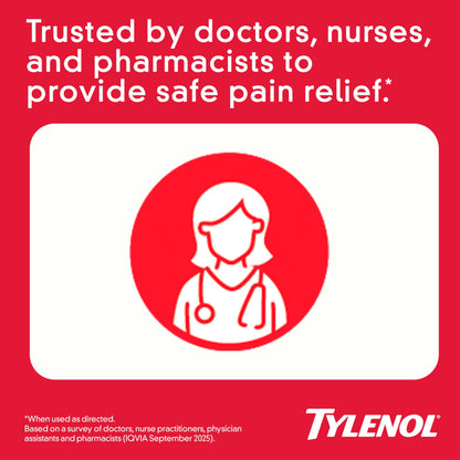 Tylenol 8HR Arthritis Pain Relief Caplets, Fast, Strong Pain Relief, 650 mg Acetaminophen for Minor Arthritis & Joint Pain, Fever Reducer, Extended Release, Won't Irritate Stomach, 100 Count Tylenol buy supplements Au