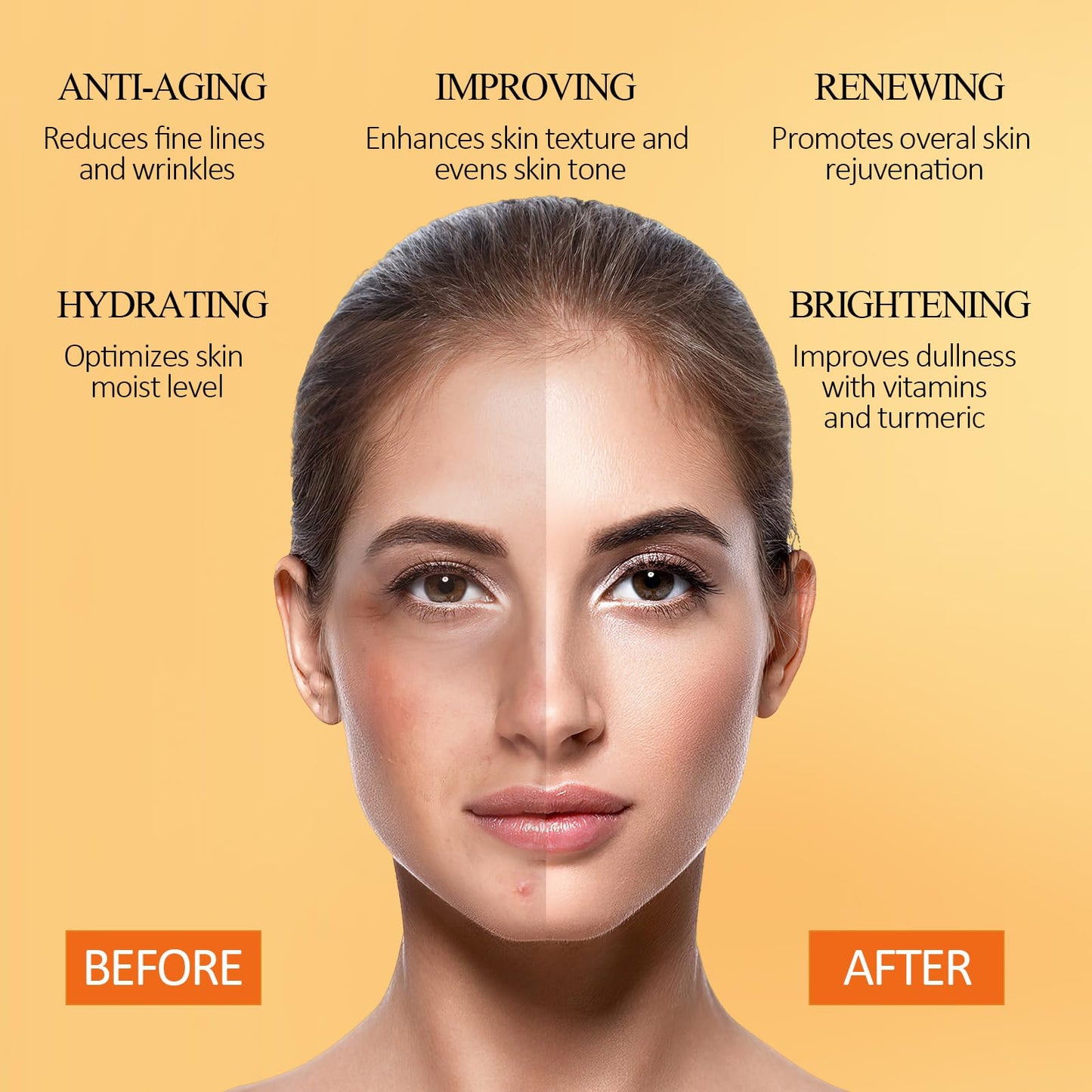 SHVYOG Turmeric Vitamin C Clay Mask with Kaolin Clay for Dull & Blemish-Prone Skin, Deep Cleansing Facial Mask, Face Masks Skincare for Controlling Oil