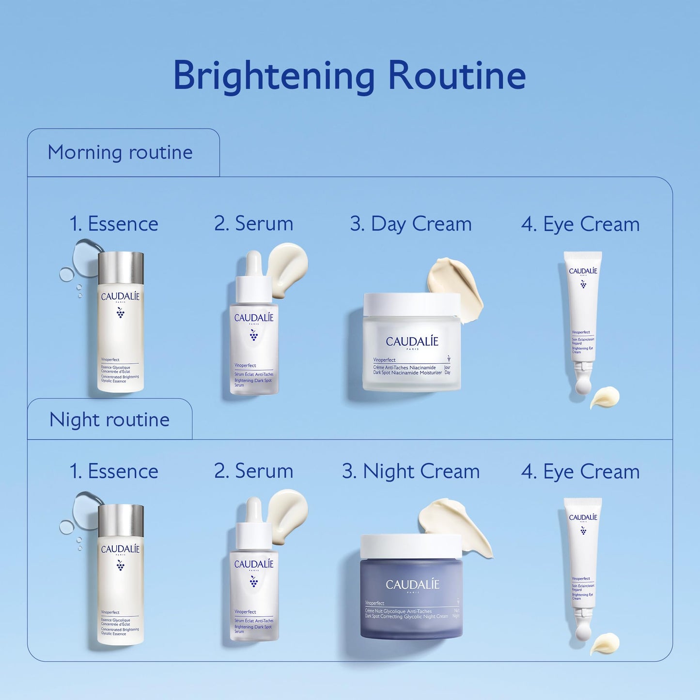 Caudalie Vinoperfect Brightening Dark Spot Serum Vitamin C Alternative - 62x More Effective than Vitamin C with Viniferine