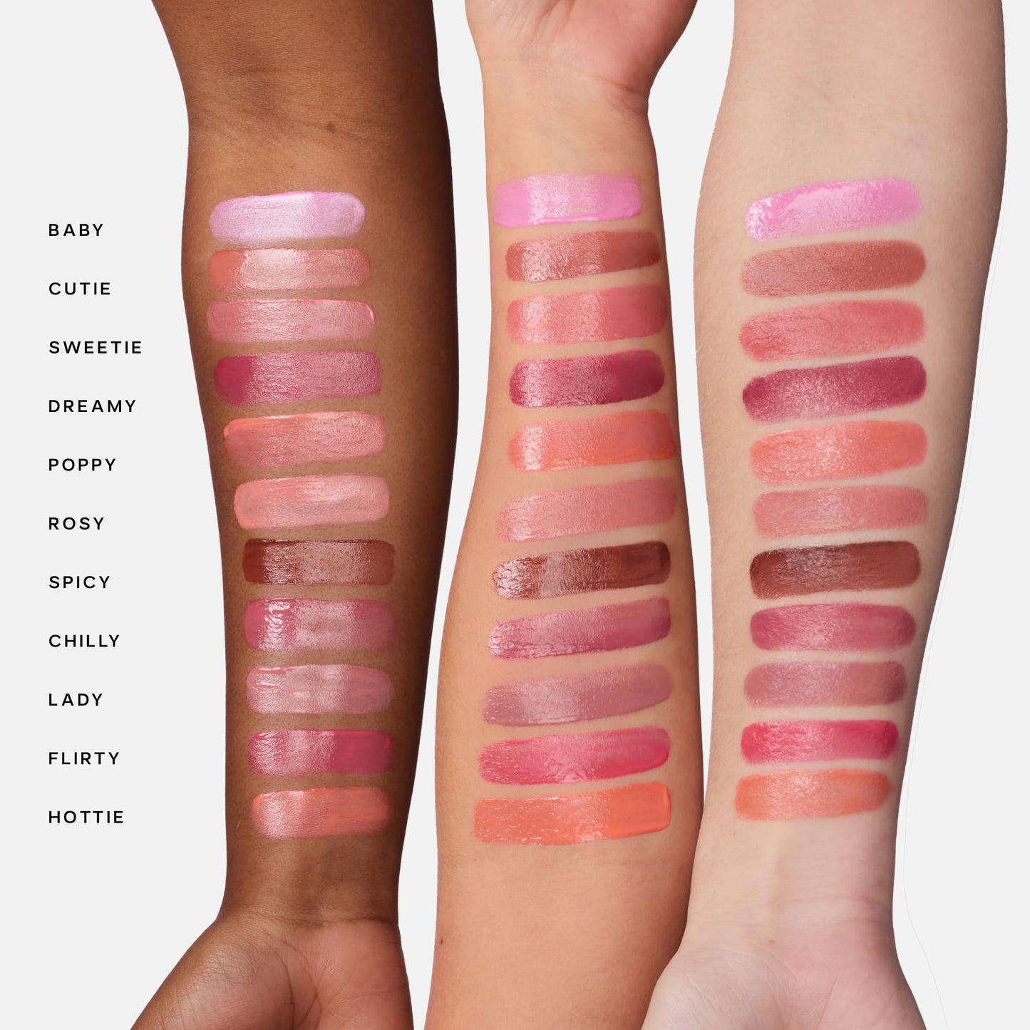 Saie Dewy Glow Duo - Dew Liquid Blush - (.40 oz, Hottie), Glossybounce Lip Gloss-Oil Hybrid (.17 oz, Splash) - Hydrating, Vegan Makeup for Radiant Cheeks & Lips SaieBuy Supplements Australia