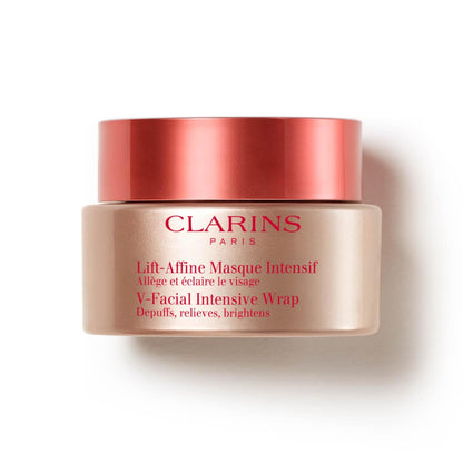 Clarins V-Facial Intensive Wrap Face Mask | Award-Winning Facial Contouring Mask | Visibly Reduces Puffiness and Swelling Caused by Stress,Heat and Hormonal Changes
