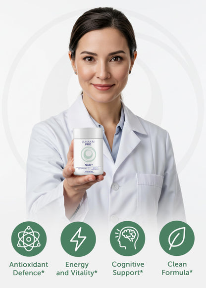 Lunakai USA Made Dual-Pathway NAD+ Formula with NR & Resveratrol – Natural NAD Supplement for Women & Men – Healthy Aging 7