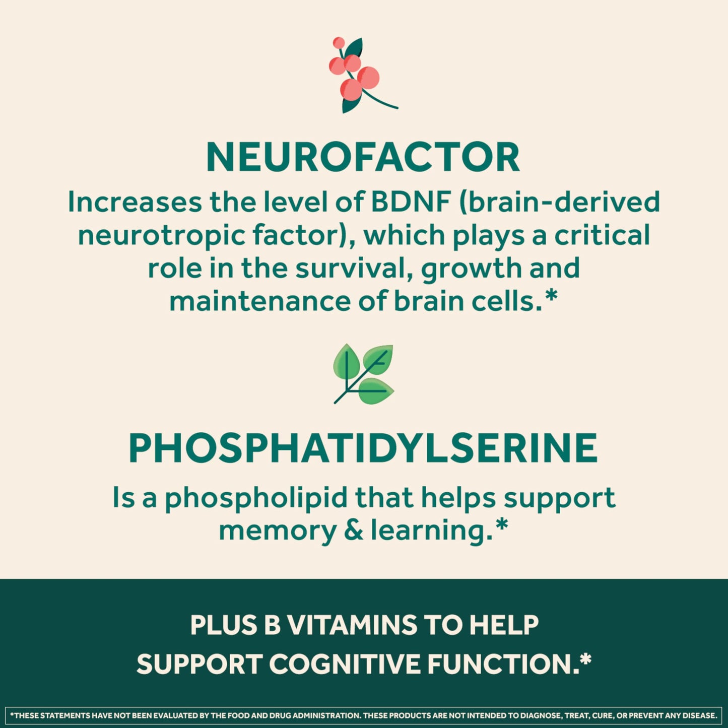 NEURIVA Ultra Decaffeinated Clinically Tested Supplement for Mental Alertness, Memory, Focus & Concentration, Cognivive, Neurofactor