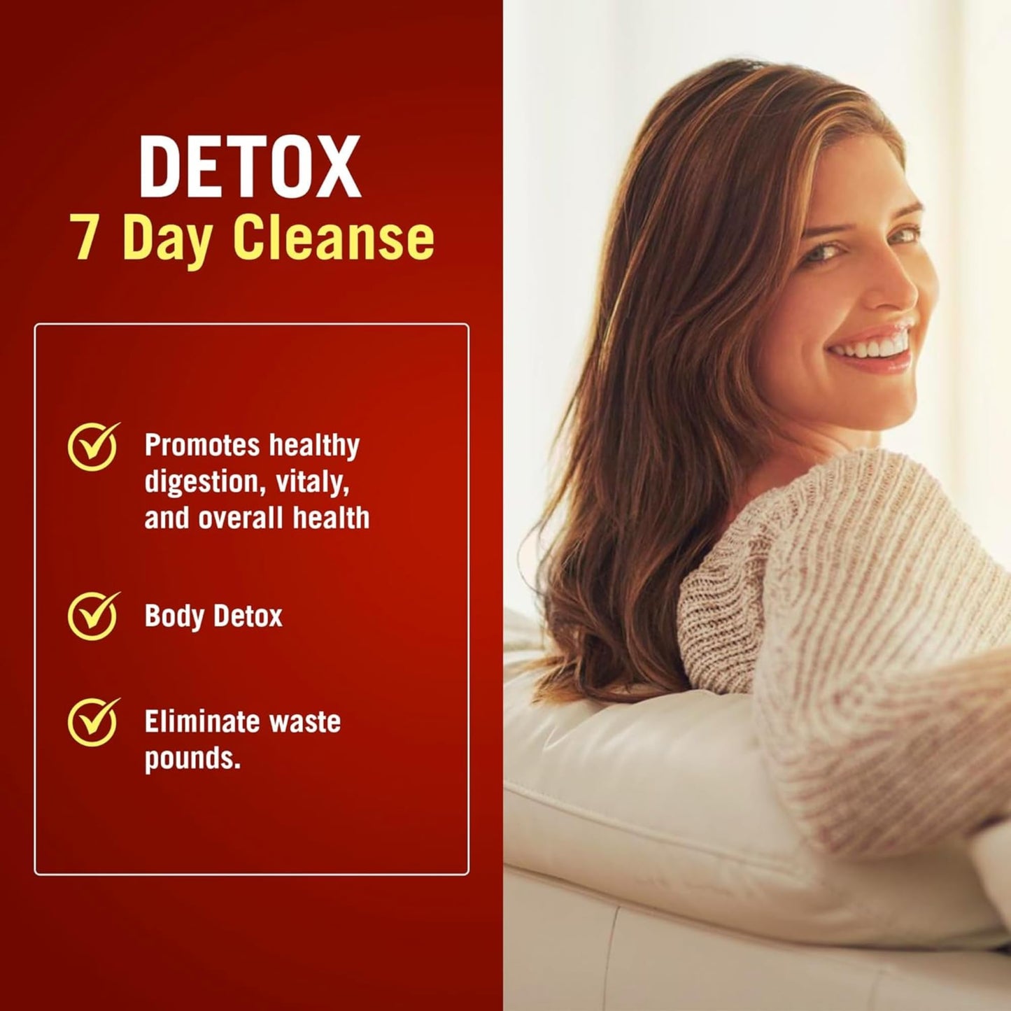 Century Systems The Cleaner Detox, Powerful 7-Day Complete Internal Cleansing Formula for Women, Support Digestive Health,