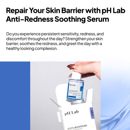 PhLab Anti Redness Serum, Reduces Capillary Cracks Appearance, Evens Skin Tone, Skin Soothing and Redness Reform Serum, 1.01 Fl Oz (Pack of 2)