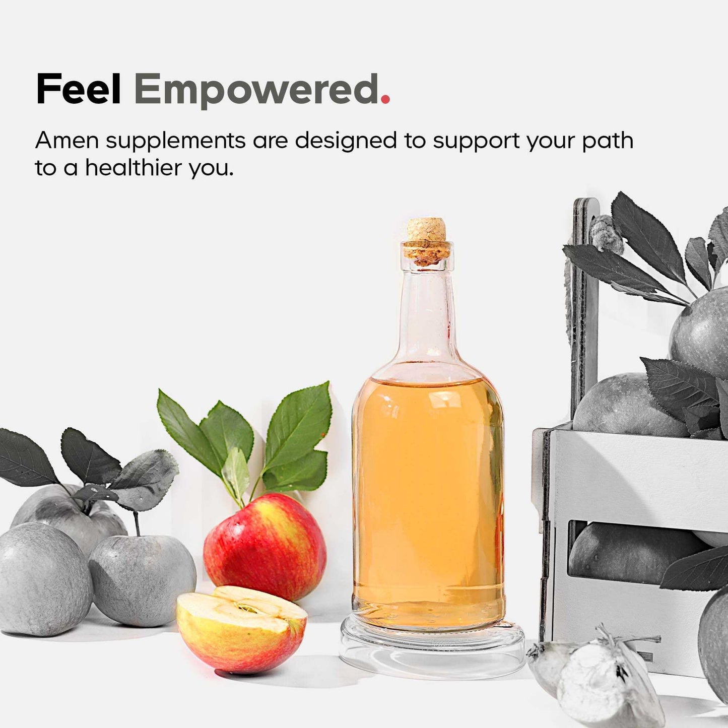 Amen Leaky Gut Supplement - Advanced Formula with Bioavailable L Glutamine, Zinc, Turmeric, DGL Licorice Root - Marshmallow Root - Probiotics & Fermented Prebiotics
