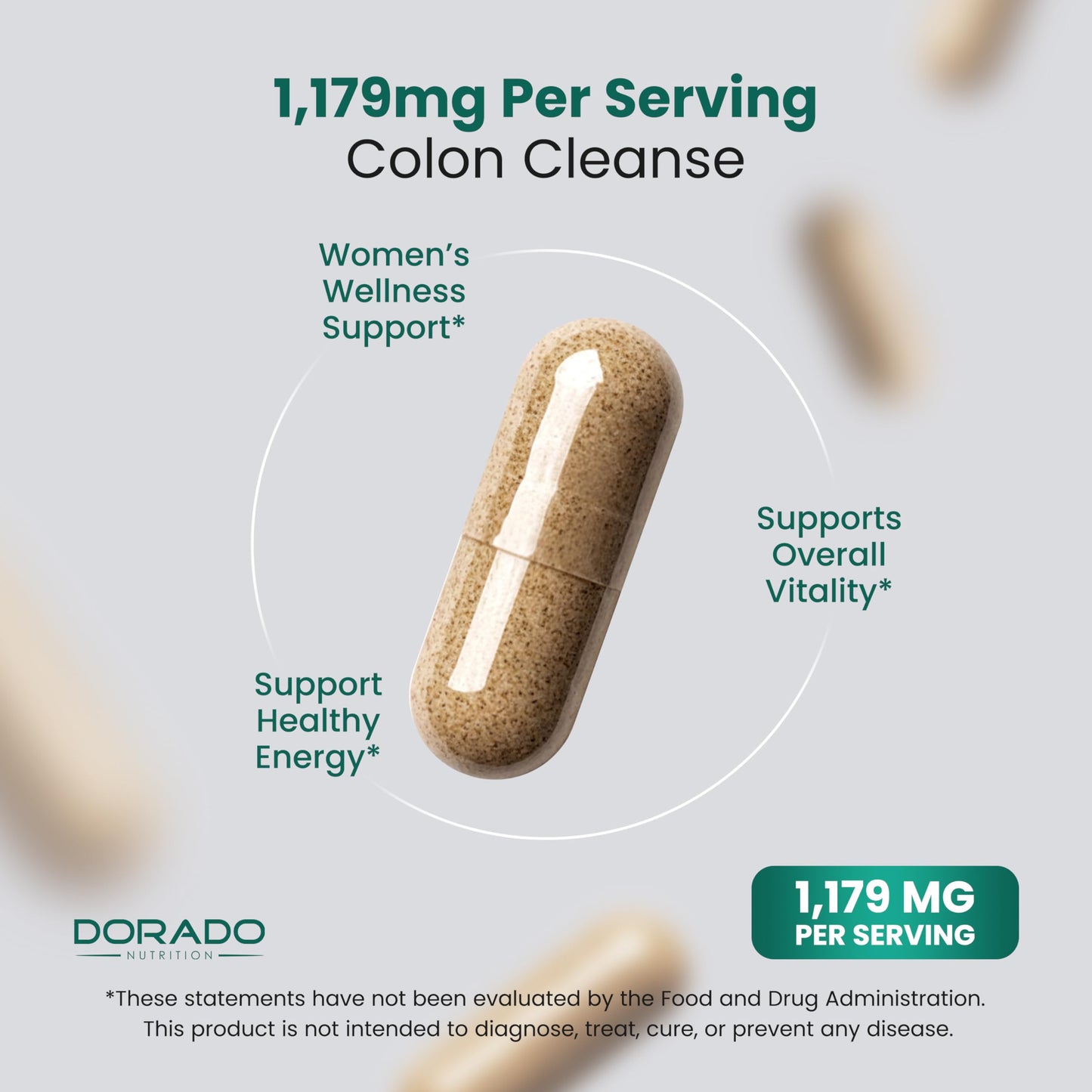 Colon Cleanse & Detox 15 Day Gut Cleanse (30 Count) Intestinal Cleanse Pills & Probiotic for Gentle Laxative & Bowel Relief for Stomach Bloating - Third Party Tested, Vegan, Non-GMO - Made in USA