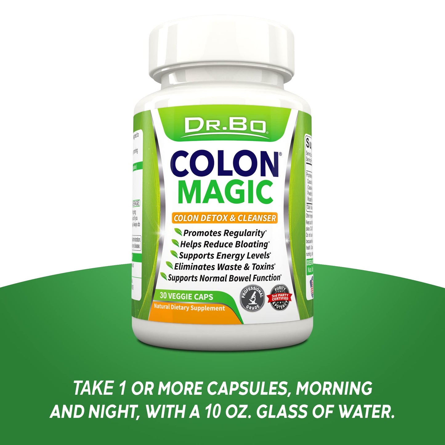 Colon Cleanse Detox Formula - Natural Bowel Cleanser Pills for Intestinal Bloating & Fast Digestive Cleansing - Daily Constipation Relief Supplement Gut, Belly,