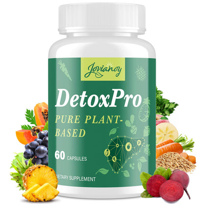 1000 MG Detox & Cleanse Capsules, 26-in-1 Plant-Based Formula for Detoxification, Detox Supplement for Women & Men, Natural Trace Binder, Liver,