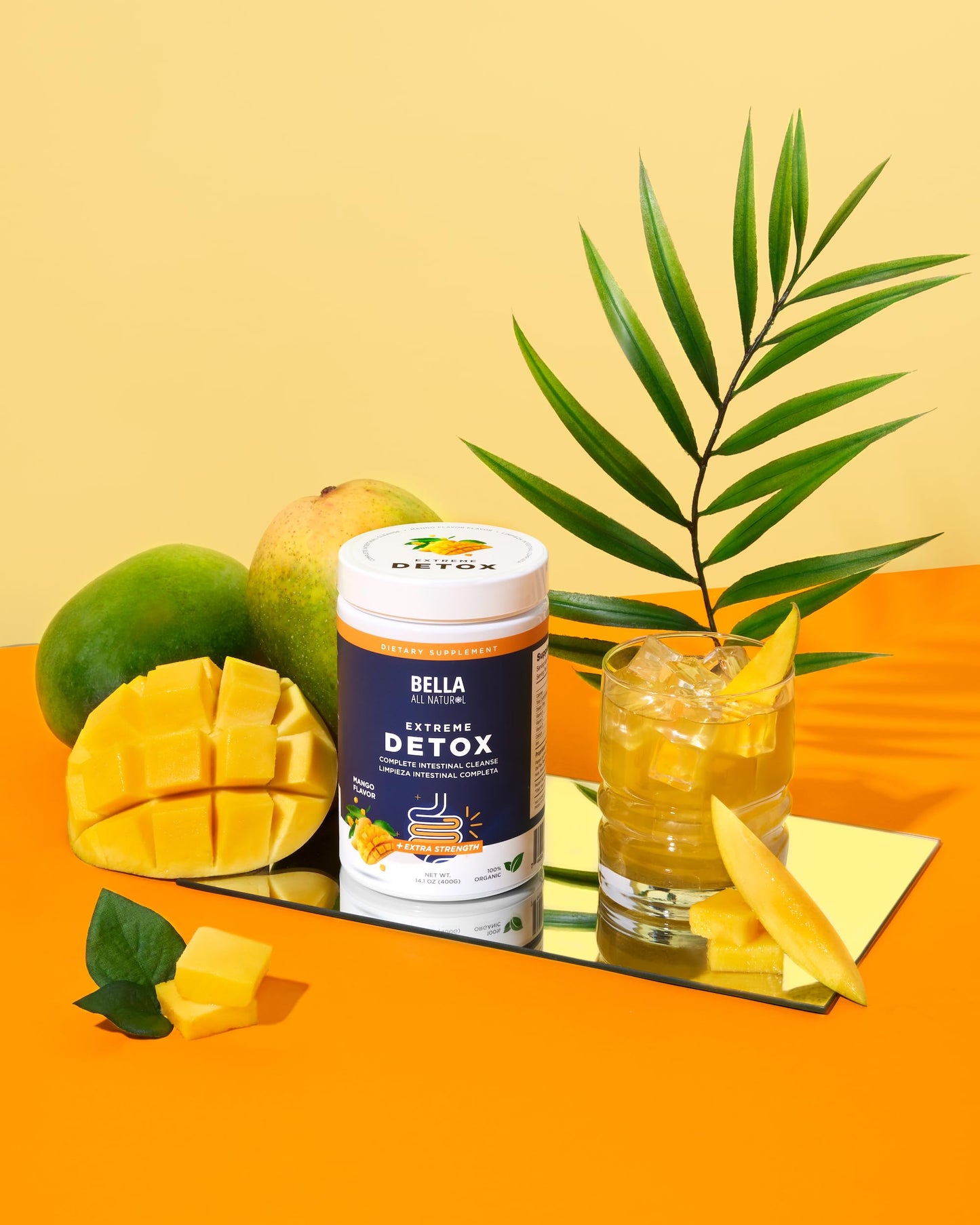 Bella All Natural Extreme Detox Powder Mango