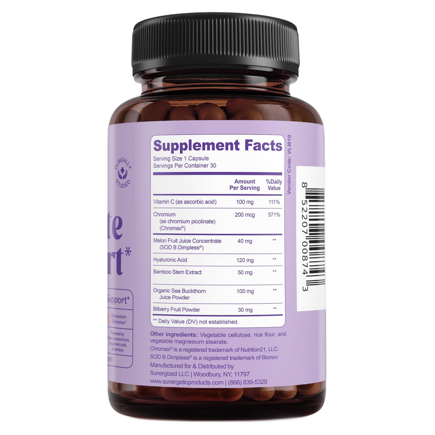 Premium Cellulite Supplement – Anti Cellulite Capsules For Women – Supports Skin Smoothing, Smooth Legs, Reduces Cellulite & Promotes Collagen Production