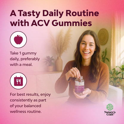 Apple Cider Vinegar Gummies with Mother - Cleanse & Detox ACV Gummies for Weight Loss, Gut Health, Bloating, Metabolism & Energy Support