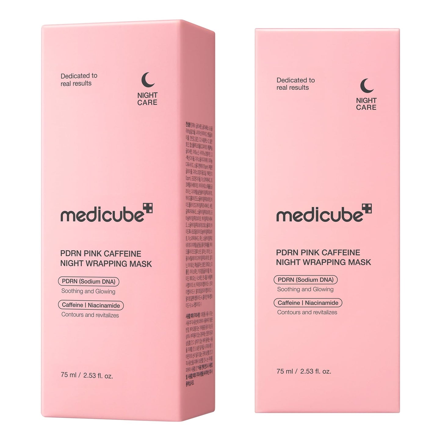 medicube Wrapping Mask PDRN Caffeine Overnight Peel Off Facial Mask | Firming, Depuffing & Hydration | Caffeine, Collagen For Refined, Glass Skin & Face Contour