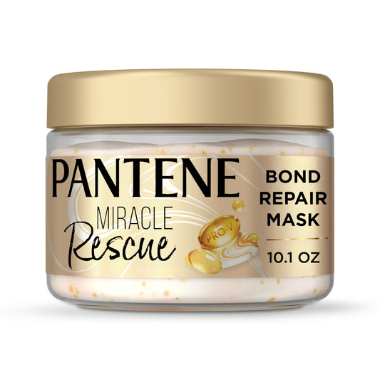 Pantene Miracle Rescue Hair Mask, Intensive Bond Repair with Melting Pro-V Pearls, Melts Away Damage, Builds Bonds, Strengthens Against Damage,