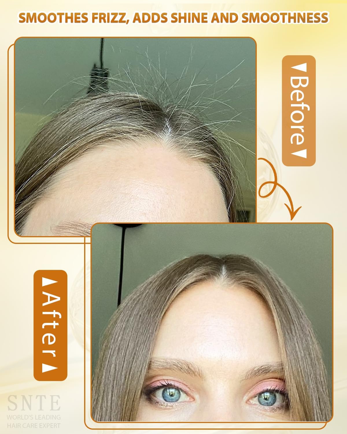 Samnyte Hair Wax Stick, Gel Tamer for Flyaways, Nourishing Slick Stick Pomade for Women & Kids, Slick Back & Styling Cream