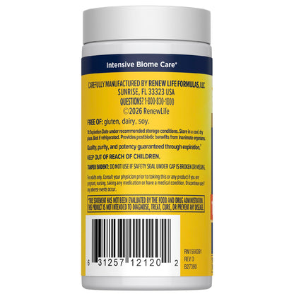 Renew Life Ultimate Flora Adult Ultimate Care Probiotic, 150 Billion, 30 Caps (Package May Vary)