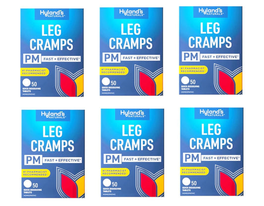 Hyland's Leg Cramps PM With Quinine Tablets 50 ea ( Pack of 6) Hyland'sBuy Supplements Australia