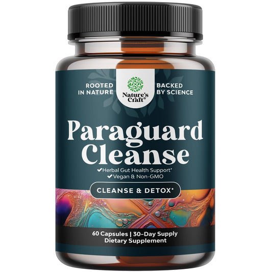 PARA-X Herbal Gut Health Supplement - Immune Support with Black Walnut Wormwood & Cloves - Supports Digestive Health & Gut Health for Women & Men