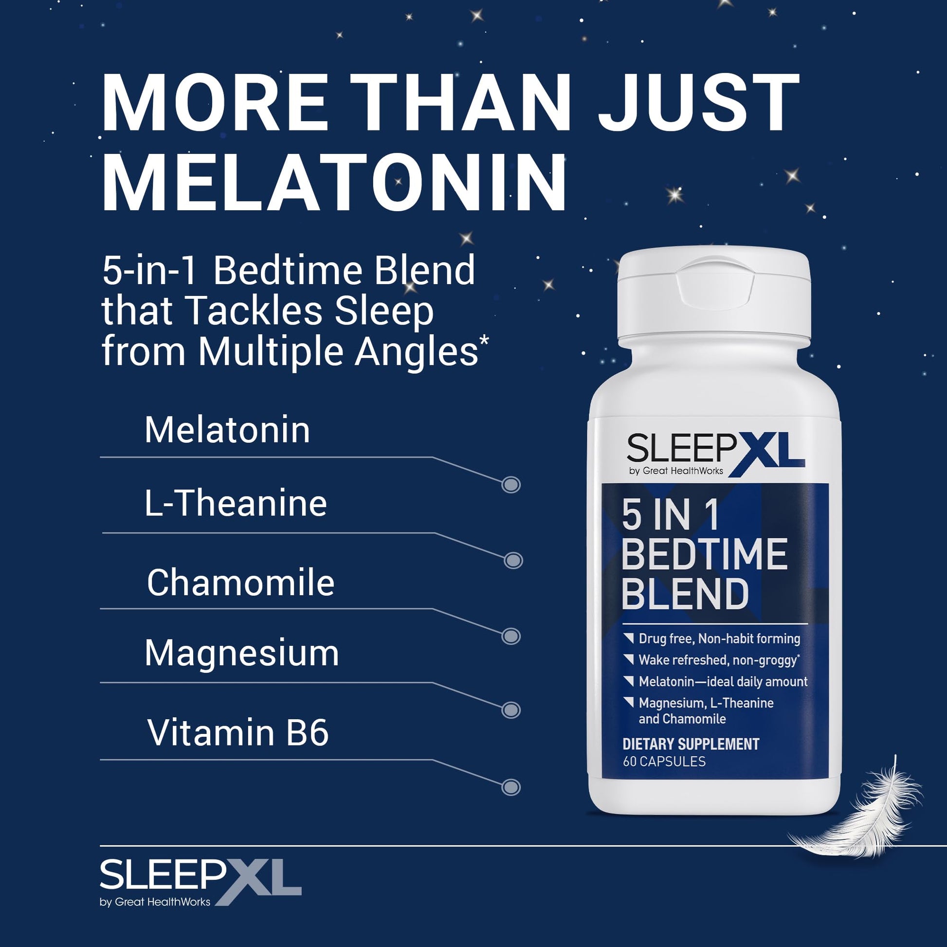 OmegaXL Joint Relief Supplement - Natural Muscle Support, 60 Softgels (2 Pack) & SleepXL immediate-Release melatonin, L-Theanine (Calming), Chamomile, Magnesium & B6 (60 Vegan Capsules) OmegaXLBuy Supplements Australia