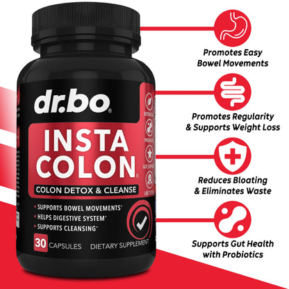Colon Cleanser Detox for Weight Flush - 15 Day Colon Cleanse Pills Poop for Women Men - Fast Natural Laxative, Bowel Movement Supplements Intestinal Health Body
