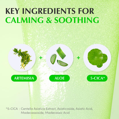 EQQUALBERRY Aloe PDRN Calming Smoothie Serum – Soothing Korean Skin Care for Sensitive Skin, Cica & Aloe for Repair, Hydrating & Radiant Glow