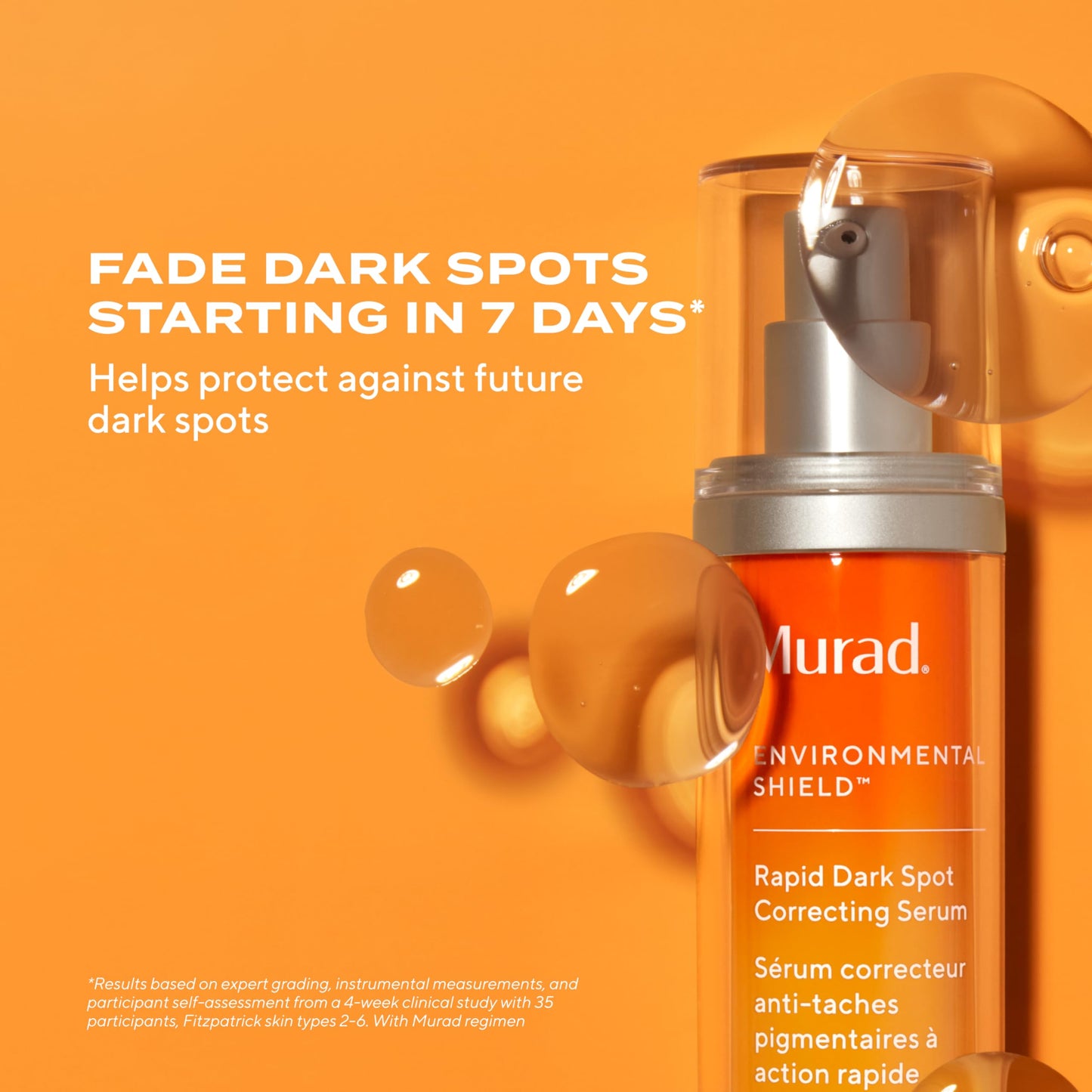 Murad Rapid Dark Spot Correcting Serum - Advanced Anti-Aging Formula with Patented Resorcinol Technology, Tranexamic and Glycolic Acids for Hyperpigmentation