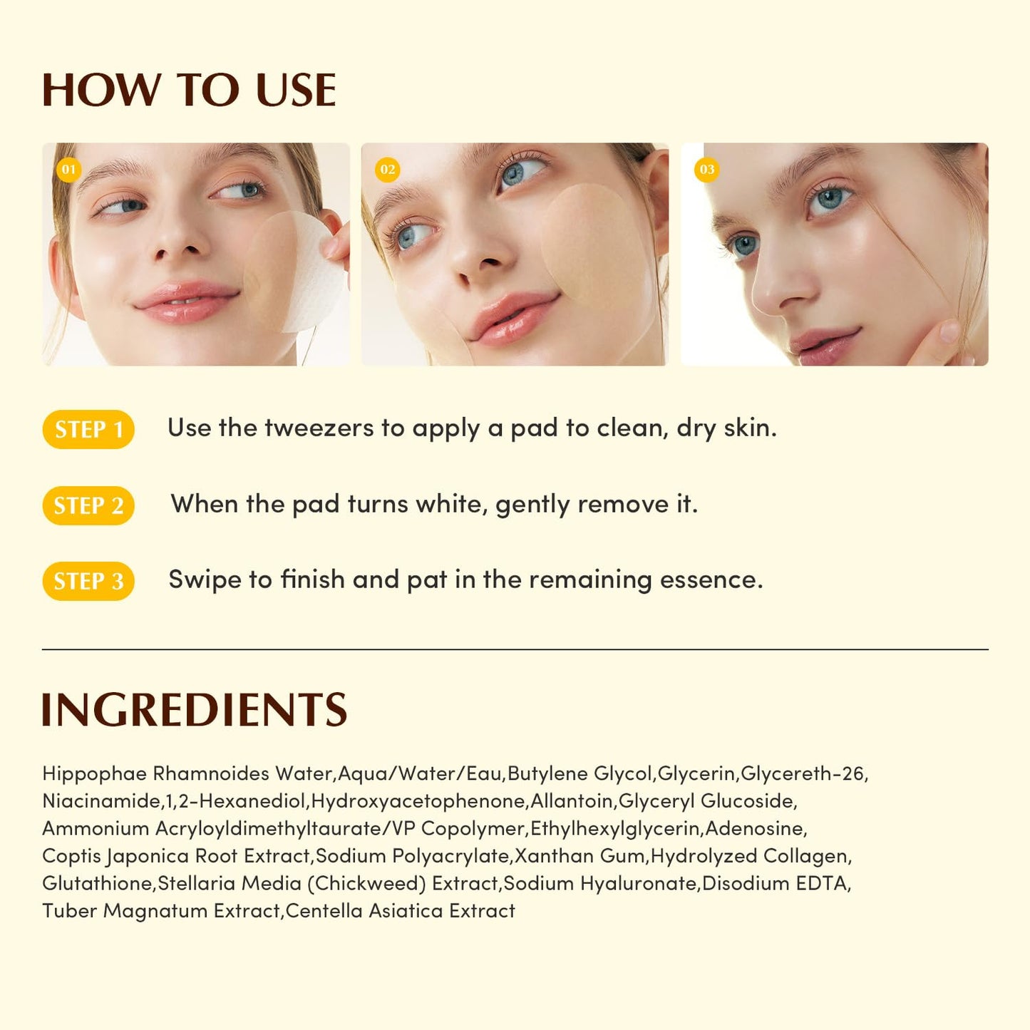 EQQUALBERRY Collagen Glow Up Gel Toner Pads – Brightening Korean Jelly Pad with Deep Absorption Collagen, Hydrating & Glow-Boosting Formula,