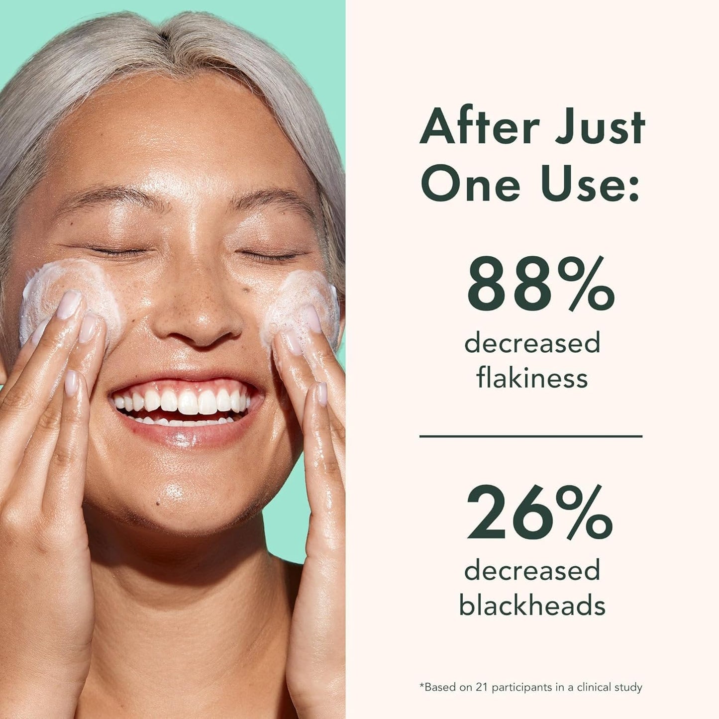 Rael Miracle Clear Facial Cleanser – Makeup Remover, Daily Face Wash, Gentle Deep Pore Cleansing Korean Skin Care for Oily