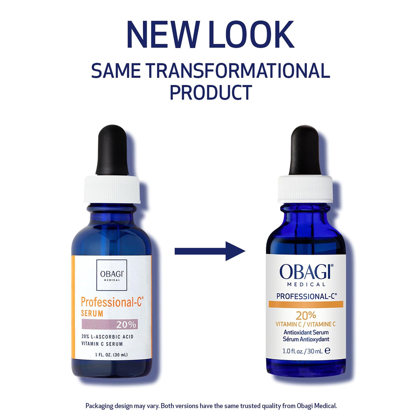 Obagi Medical Professional-C 20% Vitamin C Serum - Helps Brighten Skin Tone and Minimize the Appearance of Fine Lines & Wrinkles - 1 oz