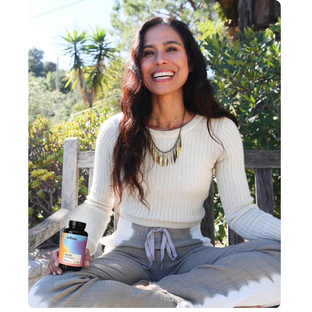 Solluna by Kimberly Snyder Oxygenated Magnesium Colon Cleanse with Asc2P — Gentle Detoxification and Bloating Relief — Fast Acting, Non-Laxative Detox