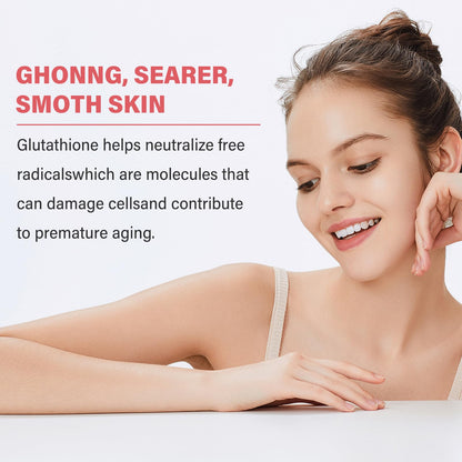 OMOGS Glutathione & NAC Supplement, with vtamin B & Selenium, Supports Liver Health, Cellular, Antioxidant, Energy Production & Immune