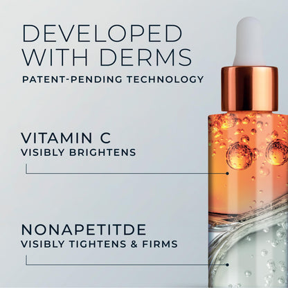 RoC Multi Correxion Revive + Glow 10% Active Vitamin C Serum for Face, Daily Anti-Aging Wrinkle and Skin Tone Skin Care