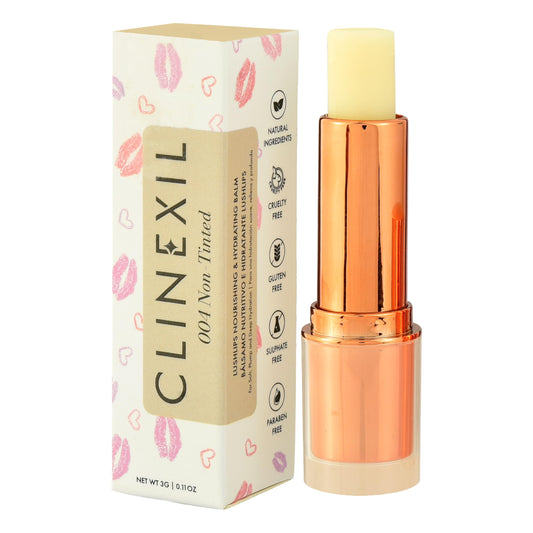 Clinexil Lip Balm – Hydrating Lip Repair with Cold-Pressed Oils, 10% Squalane, Vitamin E & Ceramides