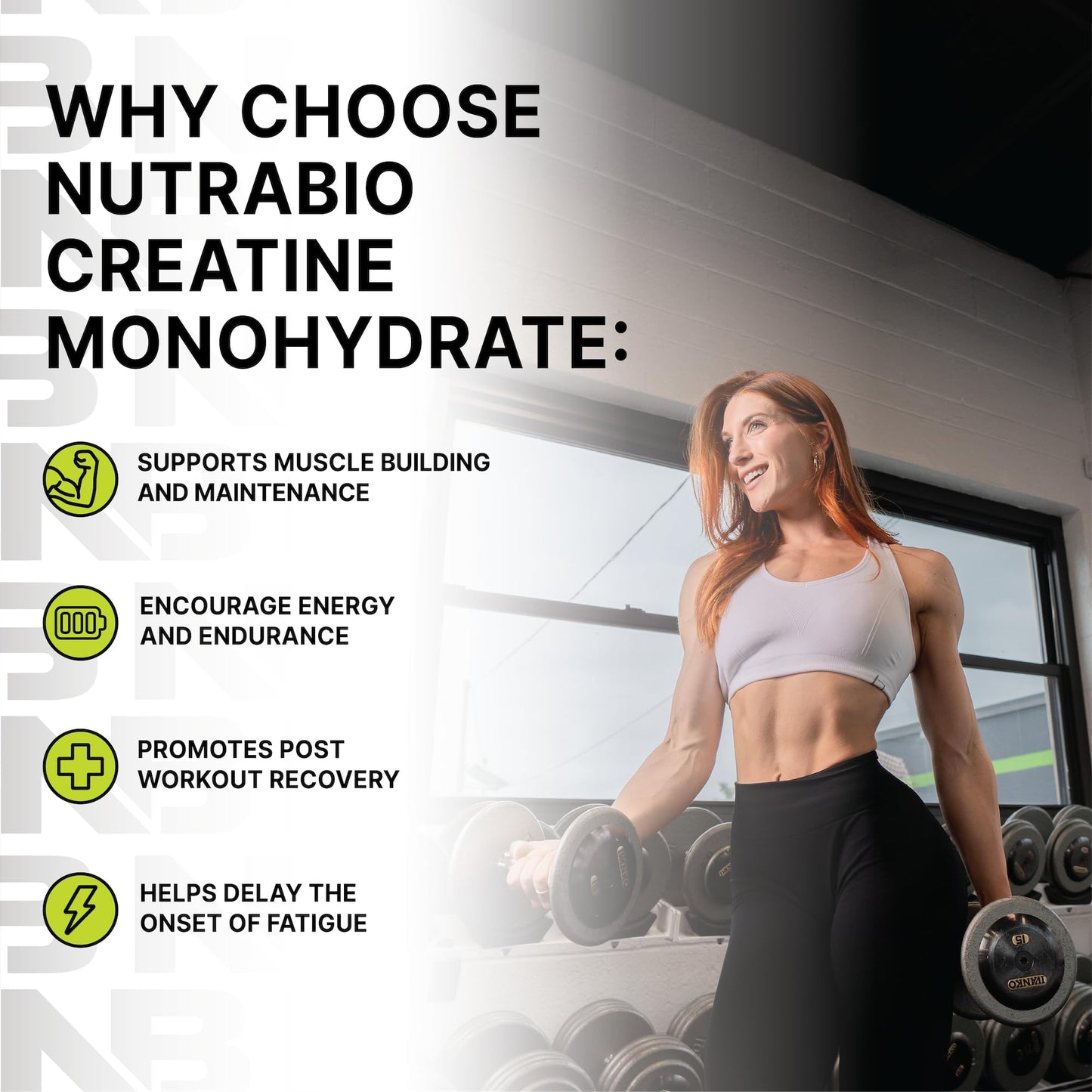 NutraBio Pure Micronized Creatine Monohydrate Powder Supplement, Unflavored, (1000 g) - Supports Bulk Muscle Energy, Recovery, and Strength - HPLC Tested Creatine Powder