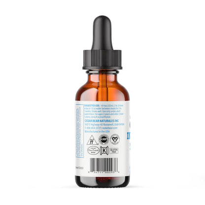 Cedar Bear - Intestinal Cleanse for Kids, Liquid Herbal Supplement for Detox and Digestive Cleanse with Natural Herbs,